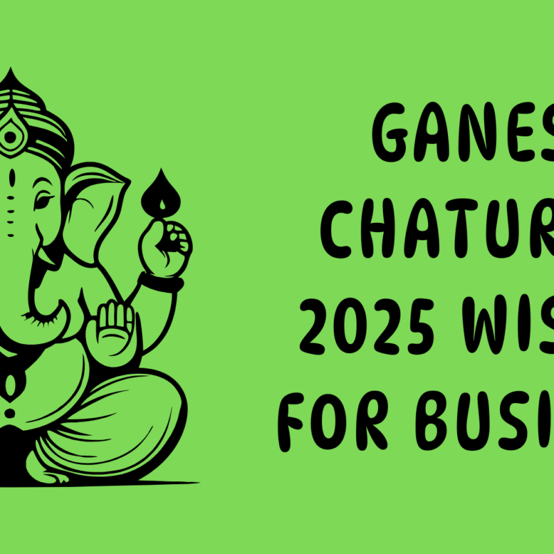 Ganesh Chaturthi 2025 Wishes for Business