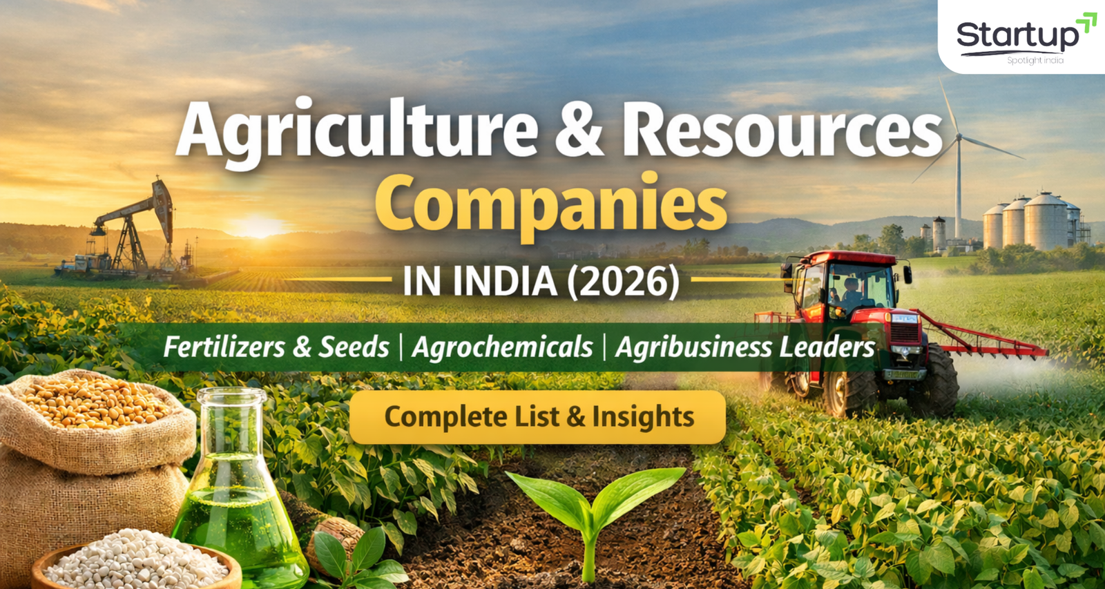 Top 10 Agriculture and Resources Companies in India