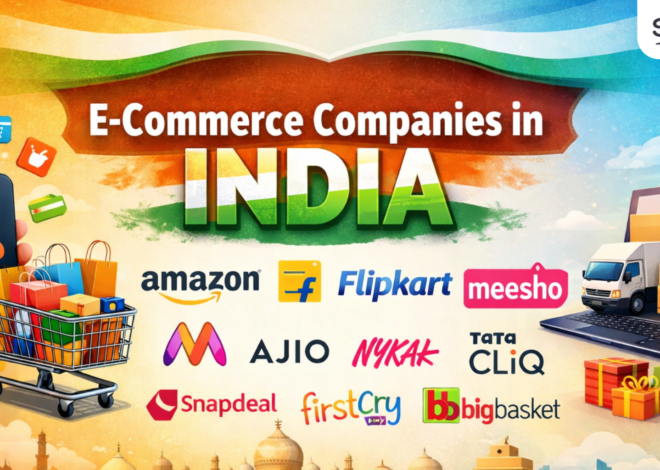 Top 10 E-commerce Companies in India 