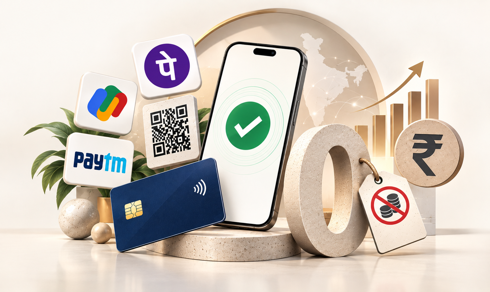 Government Bars Charges on UPI Transactions Up to Rs 2,000