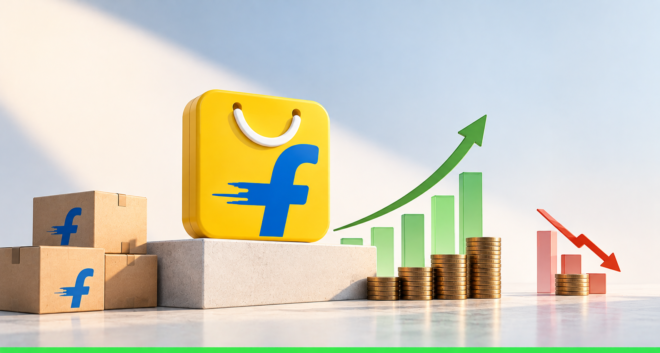 Flipkart Revenue Rises 18.2% in FY26, Net Loss Falls to Rs 8,468 Cr