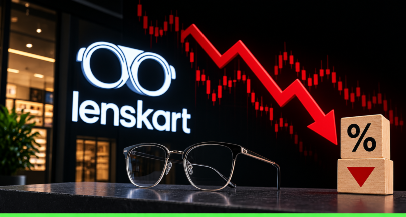 Lenskart Shares Fall 5% as Alpha Wave Ventures Plans Rs 1,691 Crore Stake Sale