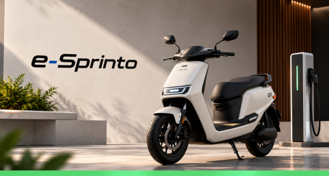 e-Sprinto Enters B2C Market With G1 Family Electric Scooter Starting at Rs 89,999