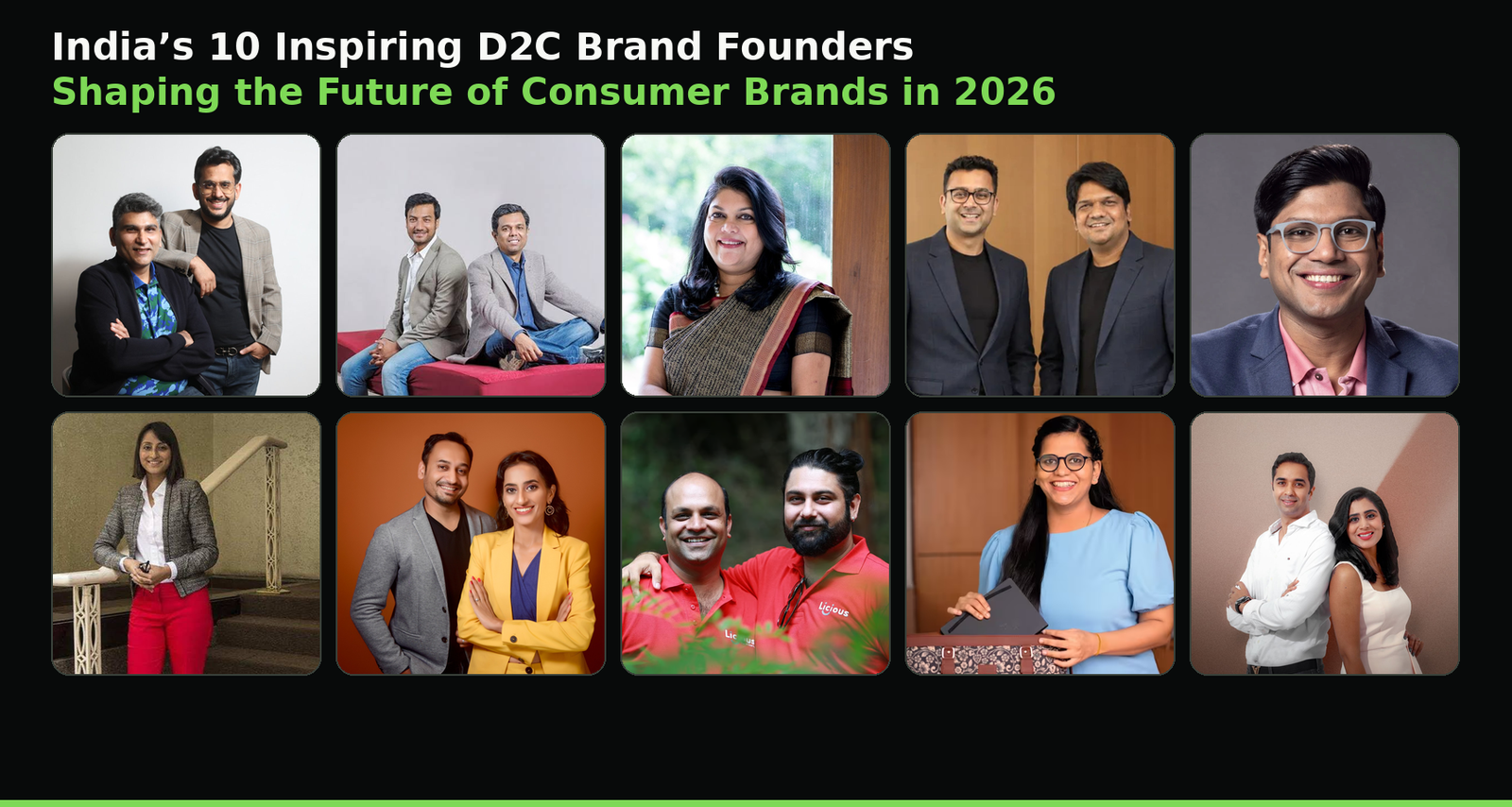 D2C Brand Founders
